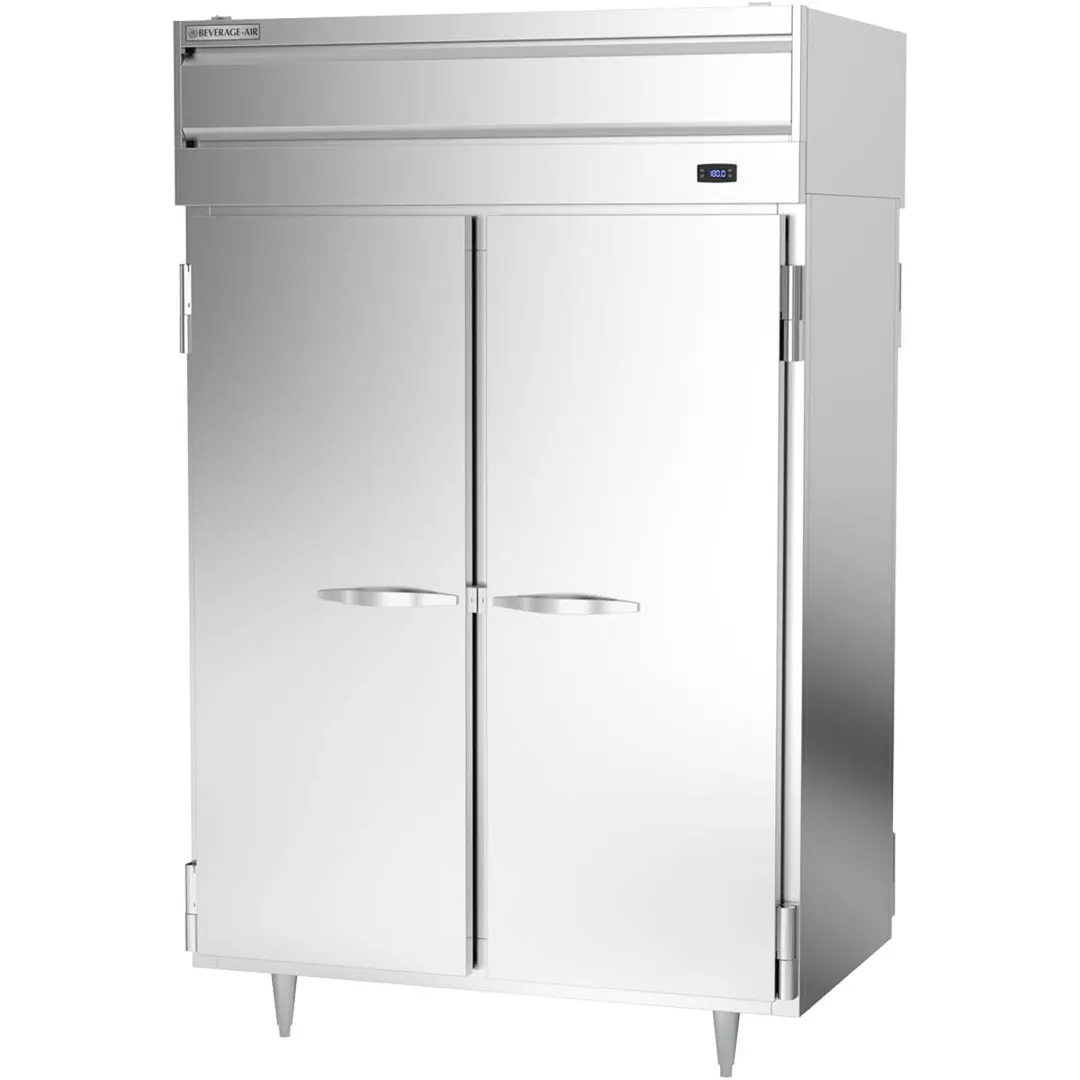 Beverage Air PH2-1S-PT 2-Section 4-Door Solid Door Heated Holding Cabinet 43.3 cu ft Stainless Steel