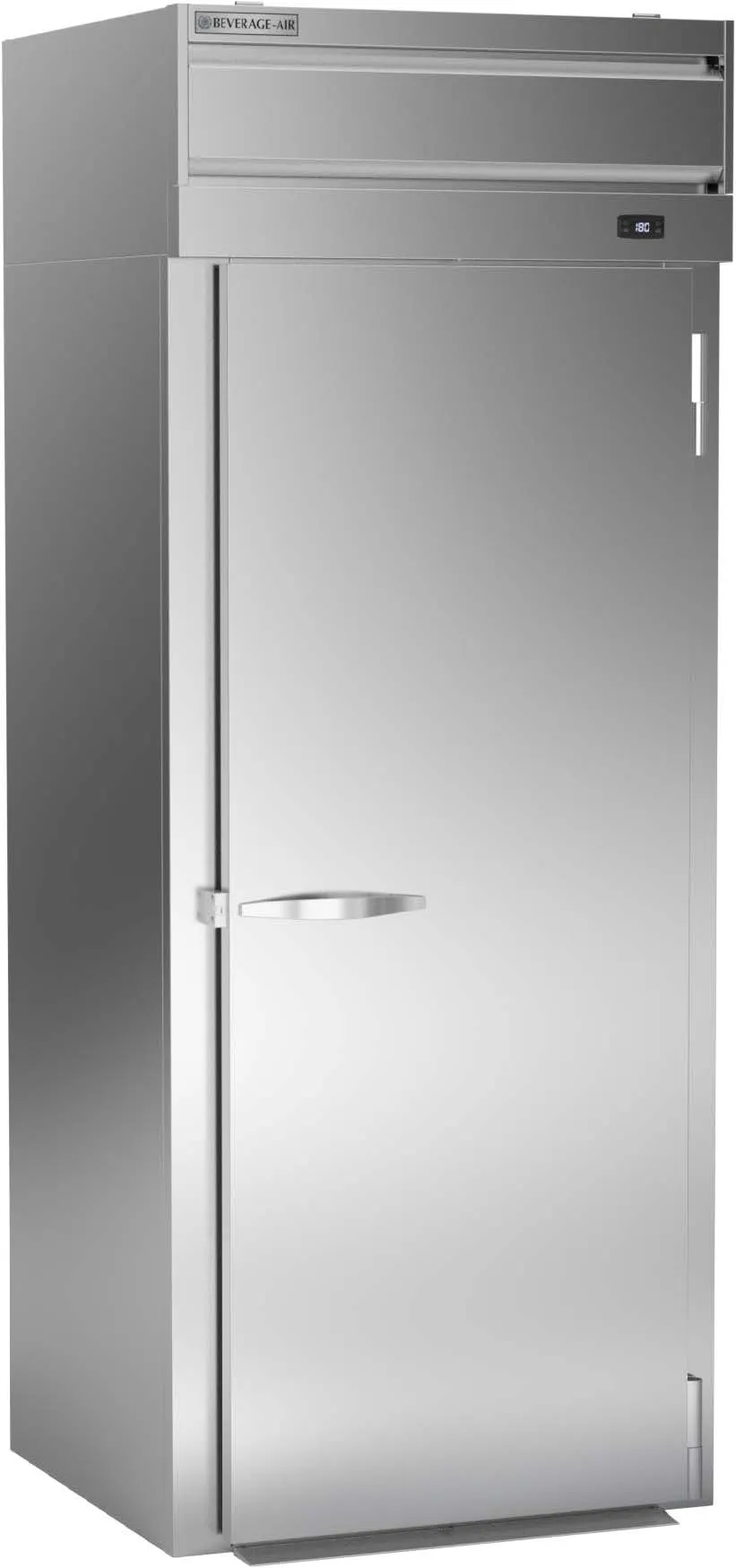 Beverage Air PHI1XT-1S 1-Section Roll-In Heated Holding Cabinet, 33.6 cu ft, Solid Door, Stainless Steel Exterior, Aluminum Interior
