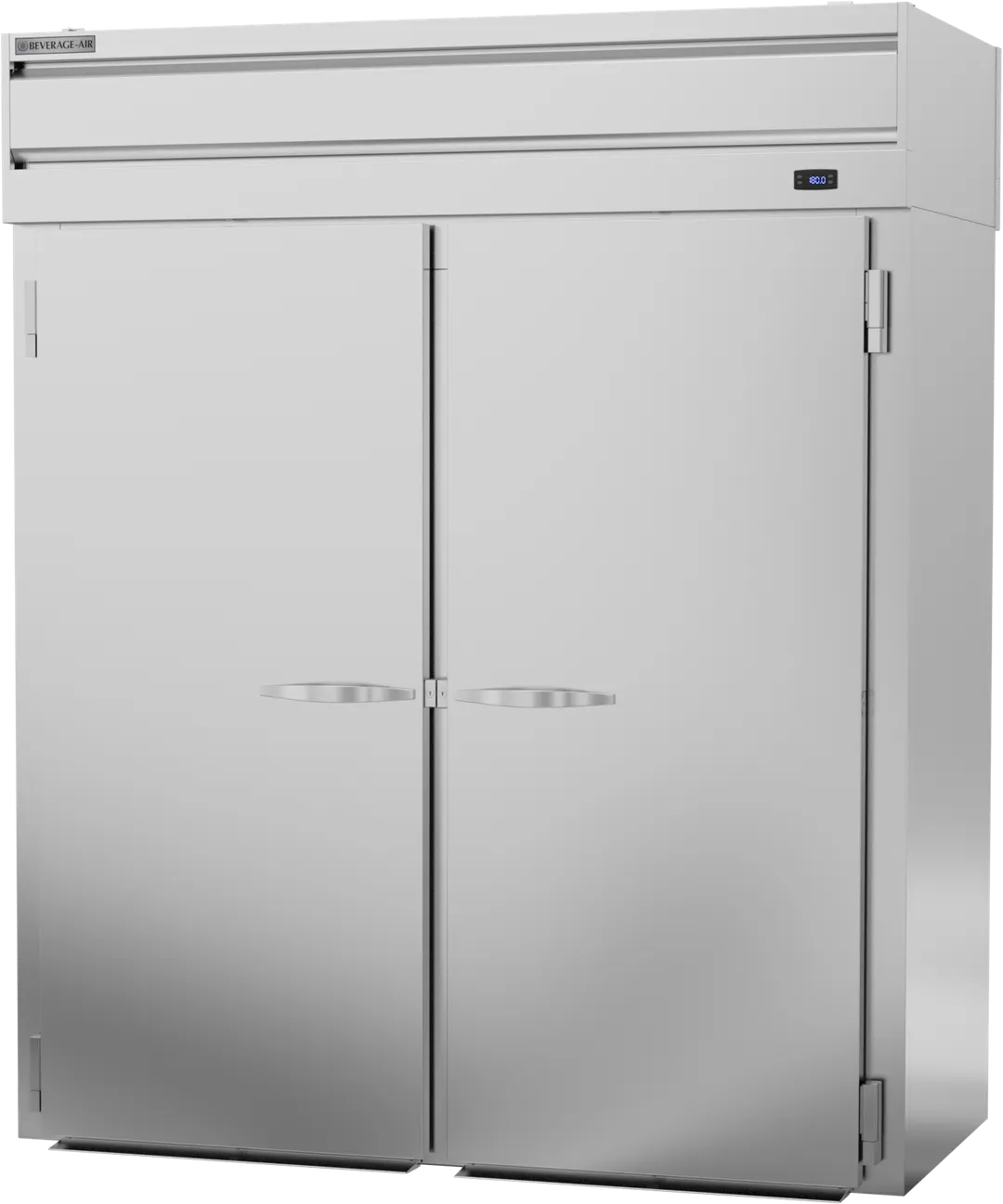 Beverage Air PHI2-1S-PT 2-Section "Full Height" 4-Door Heated Holding Cabinet, Stainless Steel Front, Aluminum Interior, 72.4 cu ft