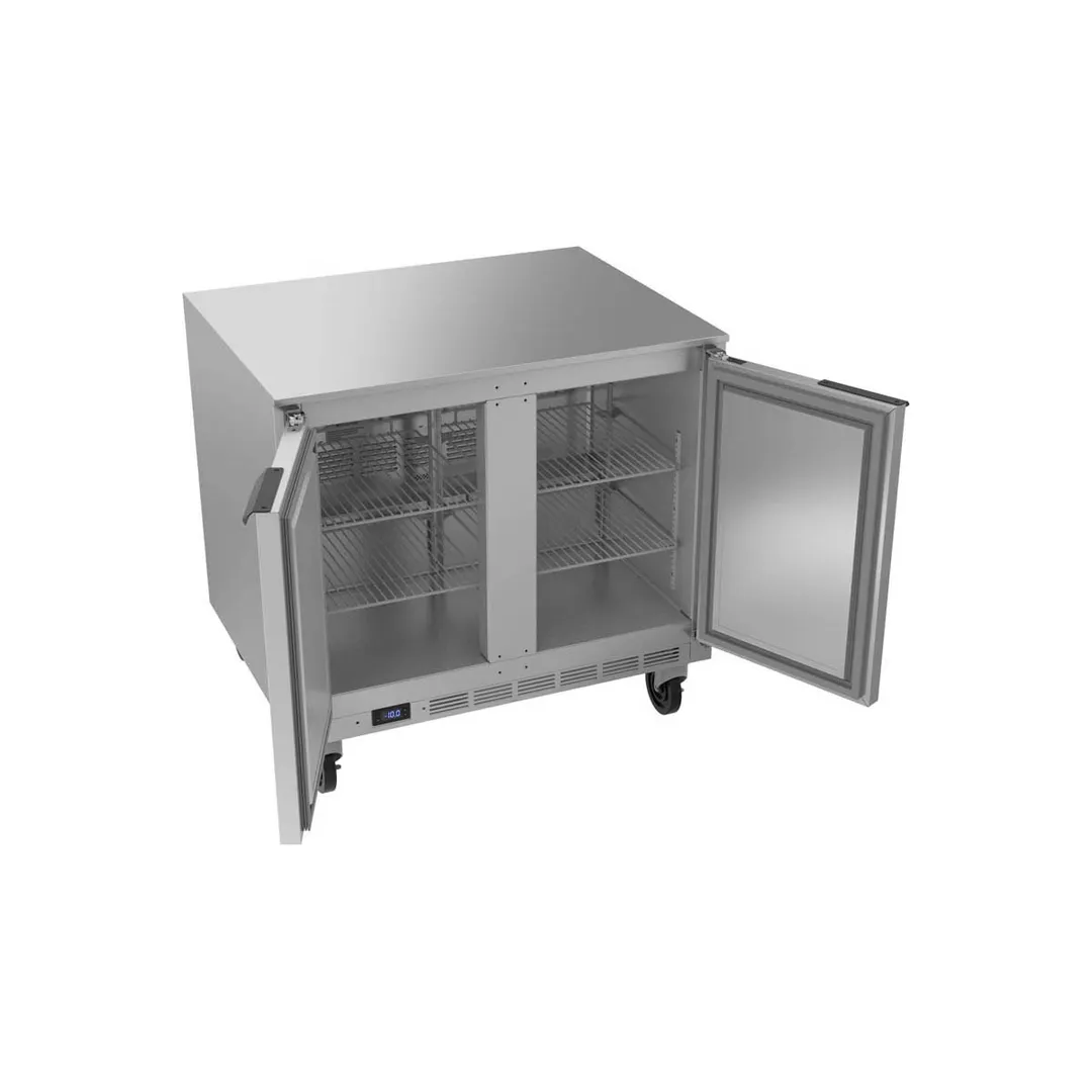 Beverage Air UCF36AHC 36" 2-Section Undercounter Freezer w/ 2 Doors, 8.69 cu. ft.