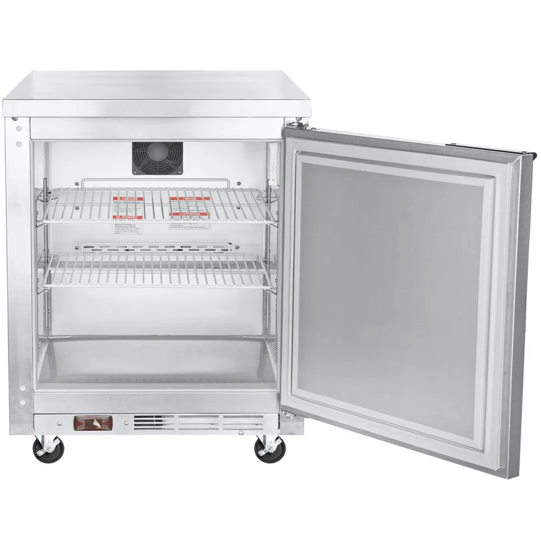 Beverage Air WTF27AHC-FLT 27" 1-Section Worktop Freezer w/ 1 Door, 5.9 cu. ft.
