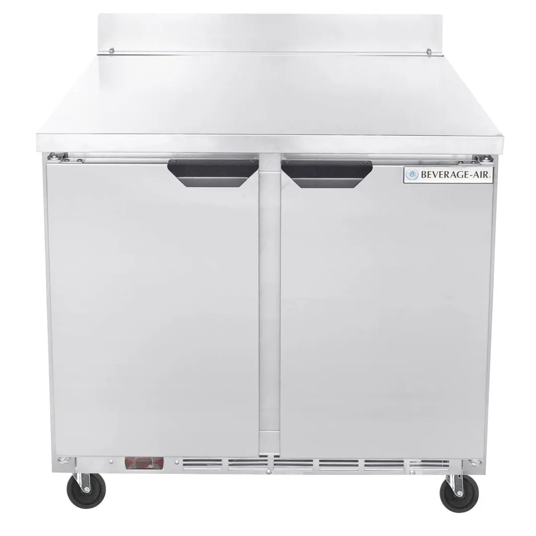 Beverage Air WTF36AHC 36" 2-Section Worktop Freezer w/ 2 Doors, 8.7 cu. ft.