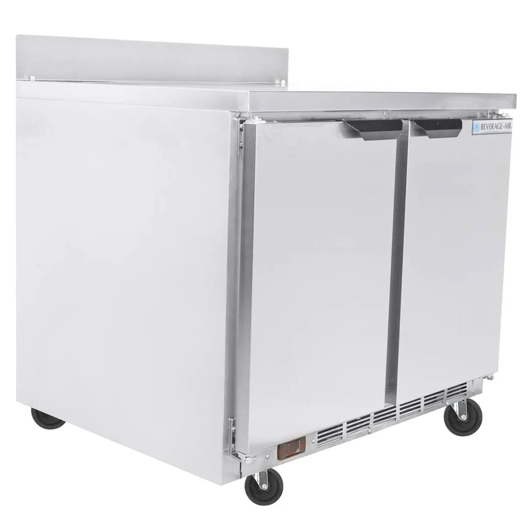 Beverage Air WTF36AHC 36" 2-Section Worktop Freezer w/ 2 Doors, 8.7 cu. ft.