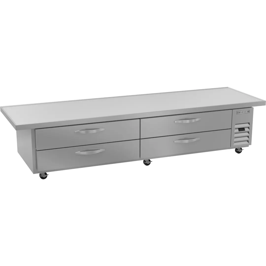 Beverage Air WTFCS96HC-108 108" 4 Drawers Freezer Chef Base w/ Marine Edge, 20.5 cu. ft.