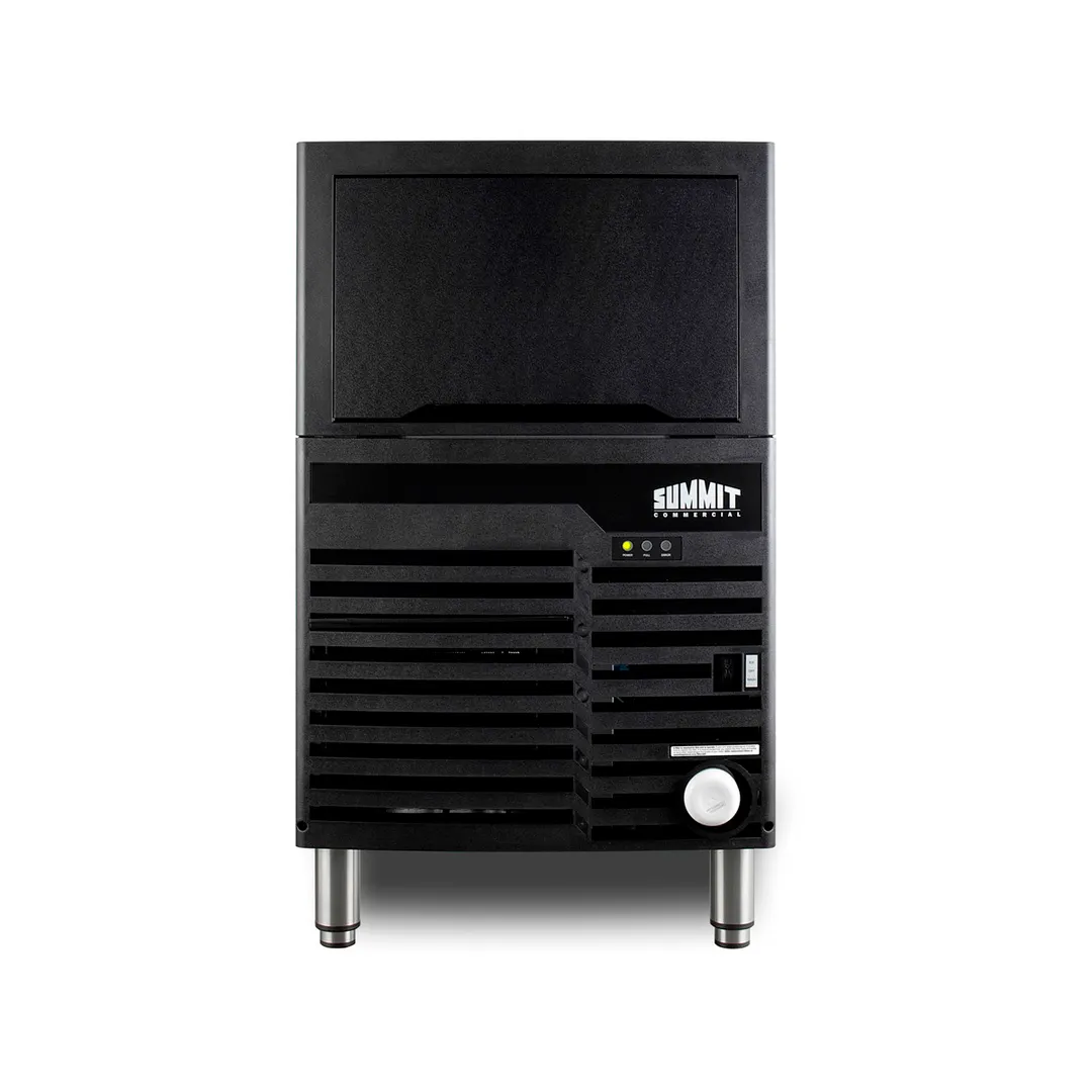 Summit BIM100 21" Air Cooled Full Cube 100 lb Undercounter Ice Machine with 27 lb Bin