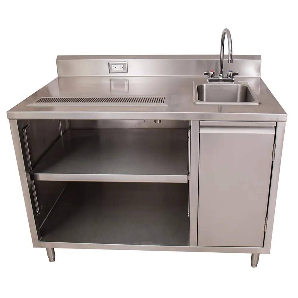BK Resources BEVT-3048R 48" Beverage Counter