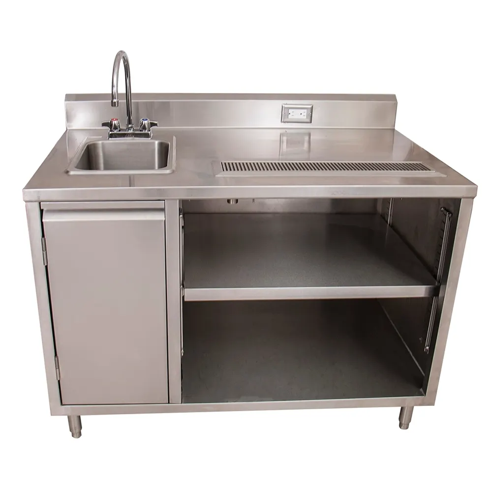 BK Resources BEVT-3060L 60" Beverage Counter