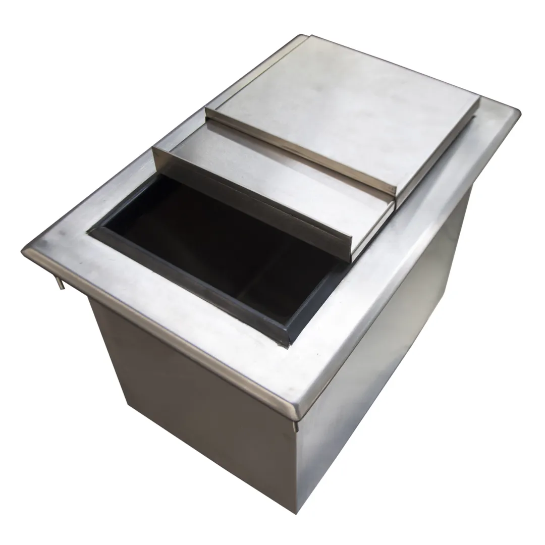 BK Resources BK-DIBL-1218 12" Drop-In Ice Bin with Sink, Insulated