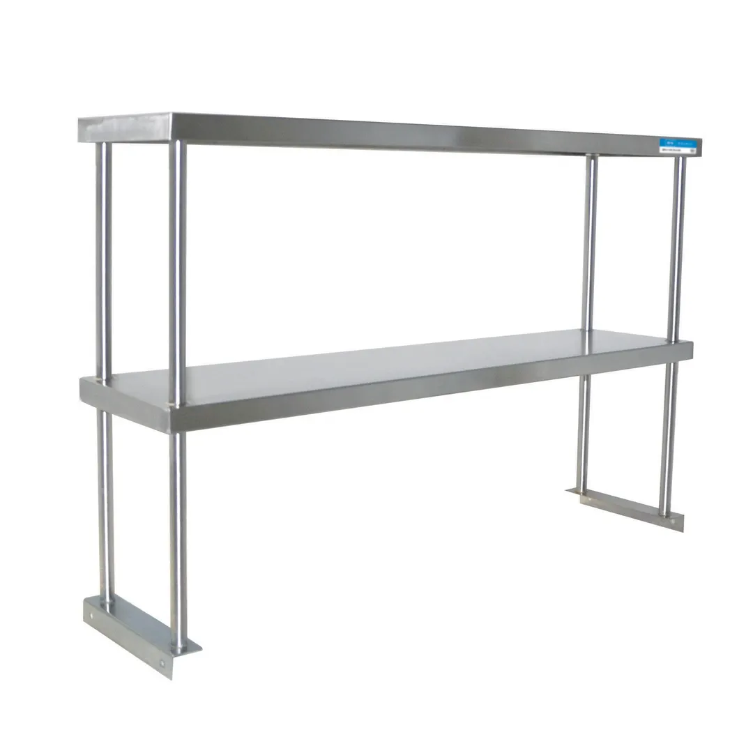 BK Resources BK-OSD-1860 Double Overshelf, Table Mount, 60"W X 18"D X 31-1/4"H