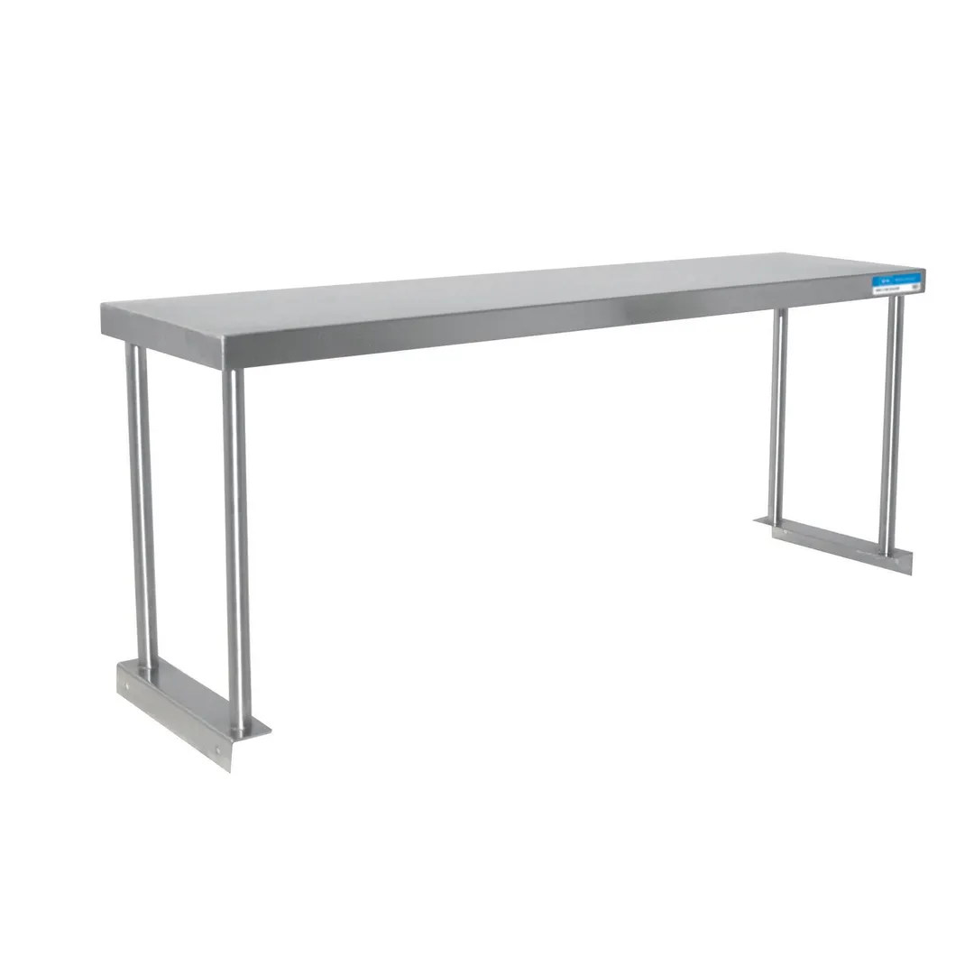 BK Resources BK-OSS-1860 Single Overshelf, Table Mount, 60"W X 18"D X 18"H
