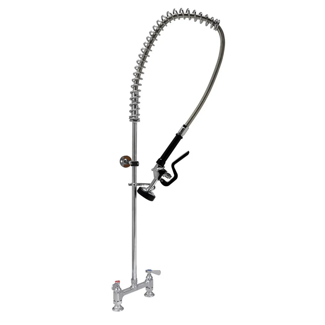 BK Resources BKF-LF-8HDDPR-WB-G Optiflow™ Pre-Rinse Assembly, Deck Mount, 8" Oc