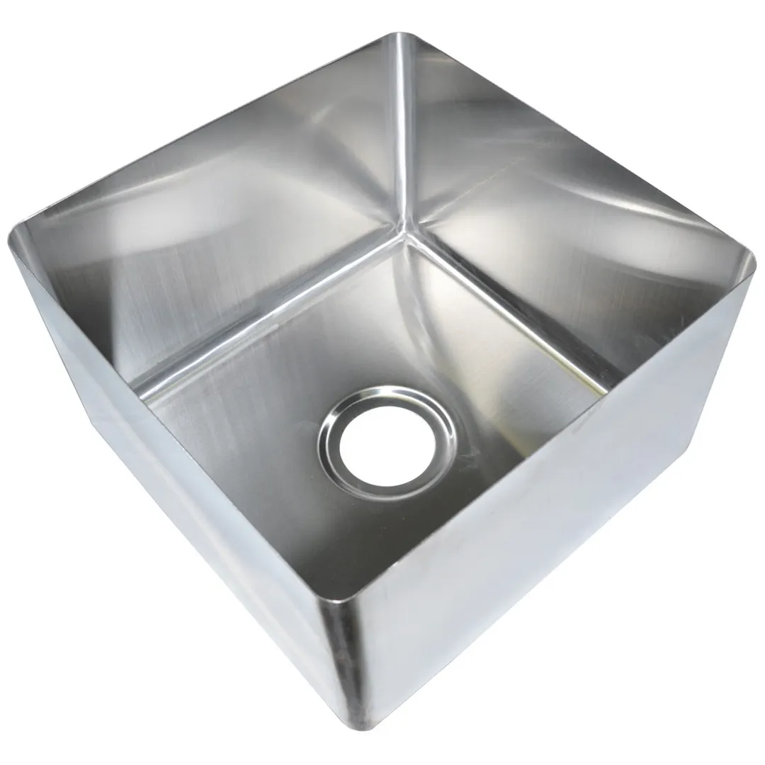 BK Resources BKFB-1818-14-16 Weld-In Sink, One Compartment