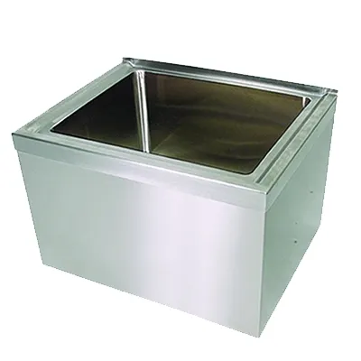 BK Resources BKMS-1620-6 24" Mop Sink, 20"W x 16"L x 6"D Bowl