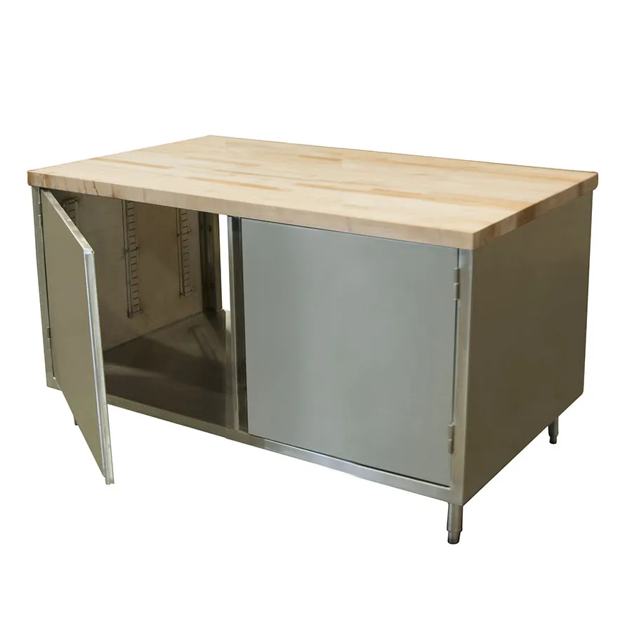 BK Resources CMT-3660H2 Dual Access Chef Table