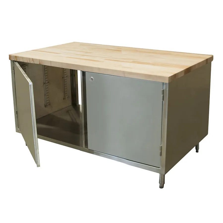 BK Resources CMT-3660HL2 Dual Access Chef Table