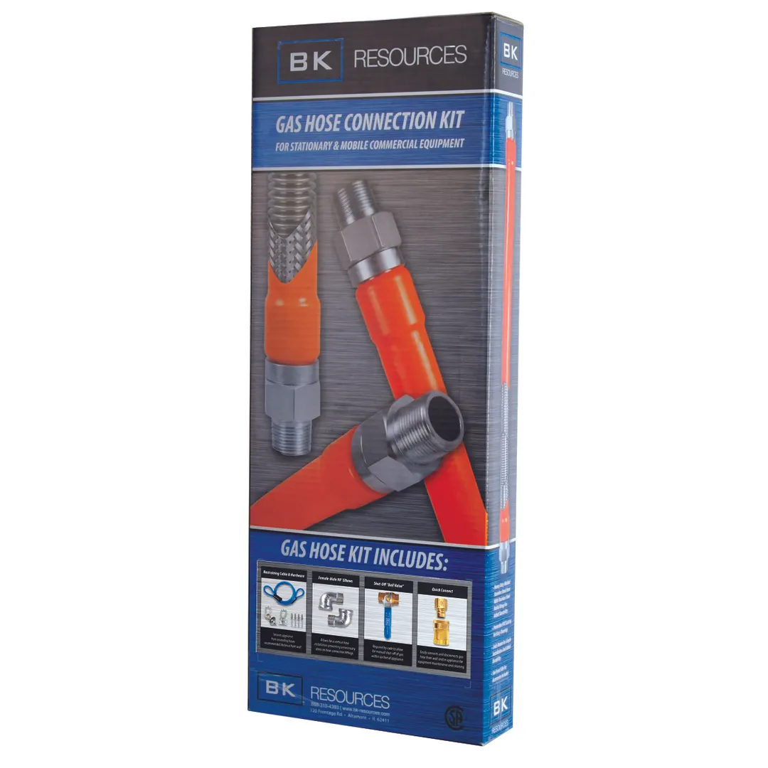 BK Resources CP-7548-SCK3 Premier Case Pack with Free Shipping of (5) Bkg-Ghc-7548-Sck3 Gas Hose Connection Kits # 3