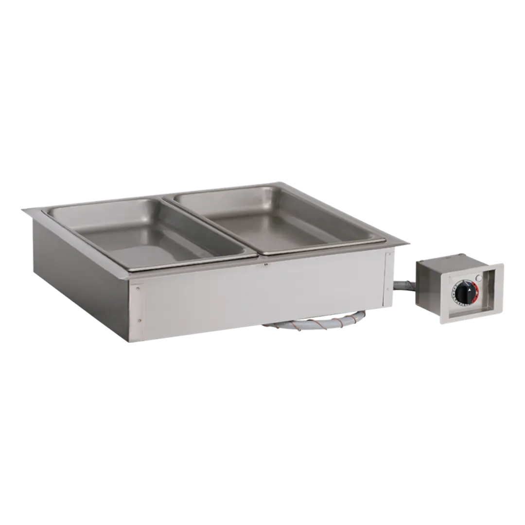 BK Resources E-H21-4 Hot Food Well Unit, Drop-In, Electric Halo Heat