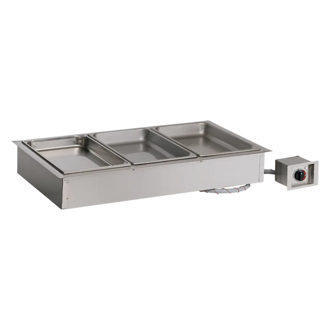 BK Resources E-H31-4 Hot Food Well Unit, Drop-In, Electric Halo Heat
