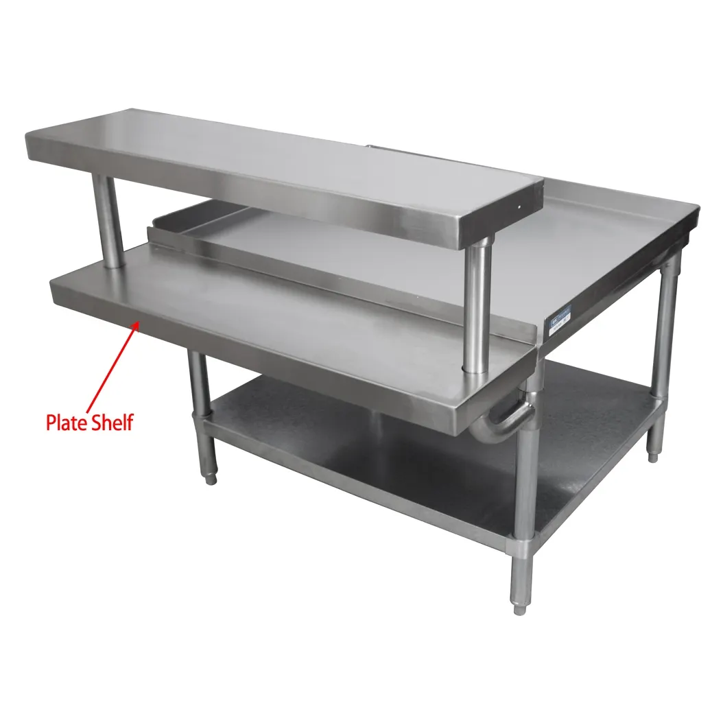BK Resources EQ-PS60 61" Adjustable Plate Shelf, Fits Work Shelf WQ-WS60