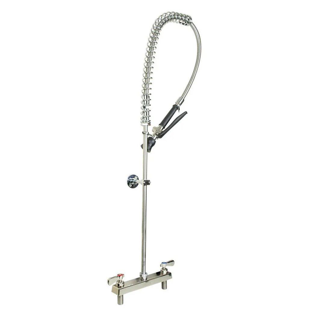 BK Resources EVO-8DMPR Evolution Pre-Rinse Assembly, Deck Mount, 8" Oc
