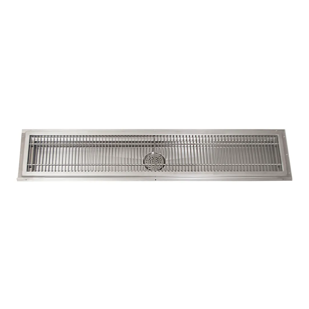 BK Resources FTRS-2472 Floor Trough, 24"W X 72"D X 2-3/4" Deep