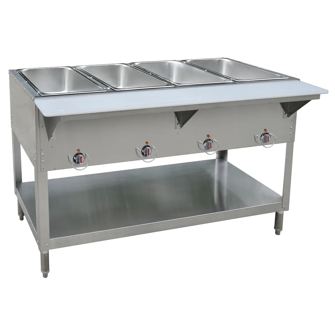 BK Resources STE-LP-4 Liquid Propane Hot Food Table, (4) Wells