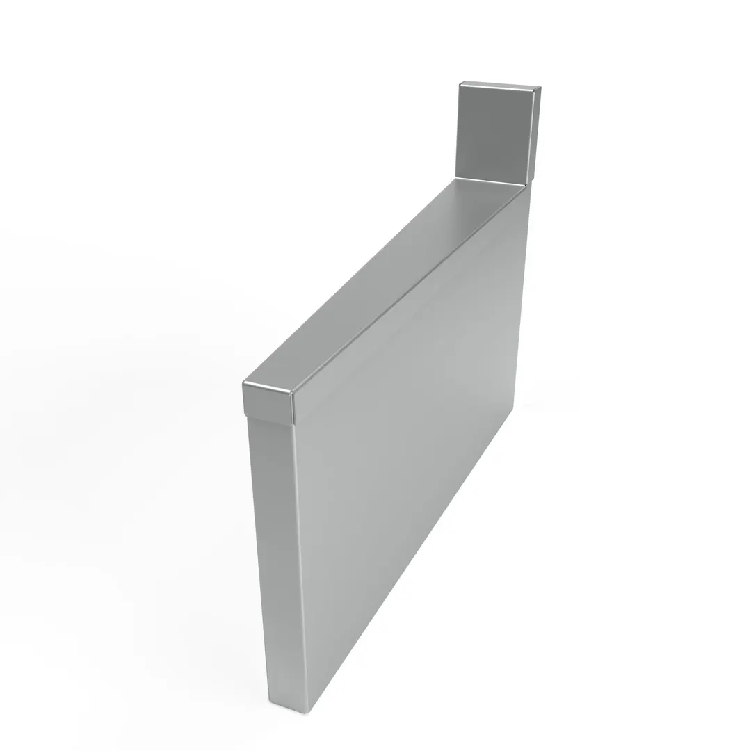 BK Resources UAF-I-0521 Underbar Corner Filler, Rear Angle, 5⁰