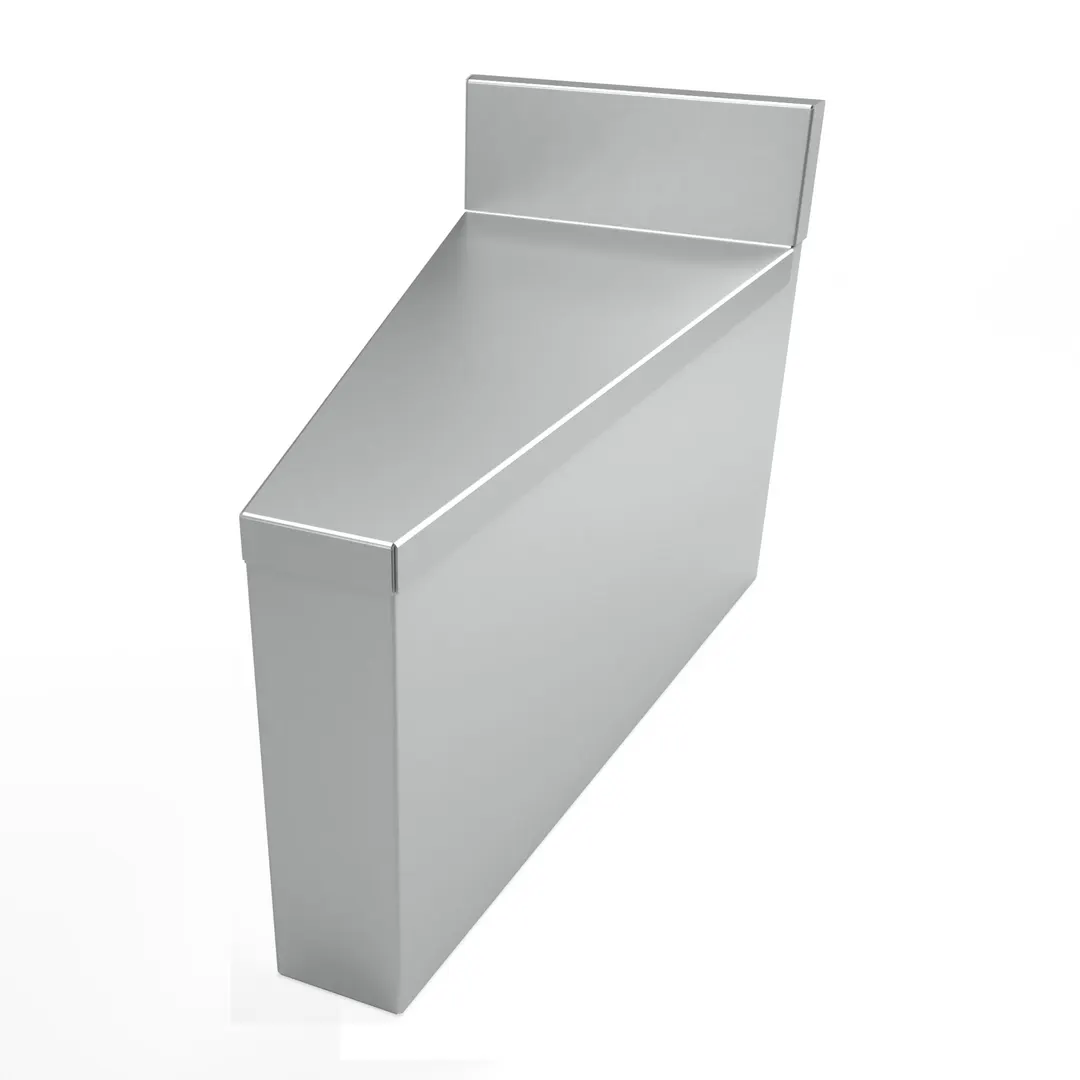 BK Resources UAF-I-2021 Underbar Corner Filler, Rear Angle, 20⁰