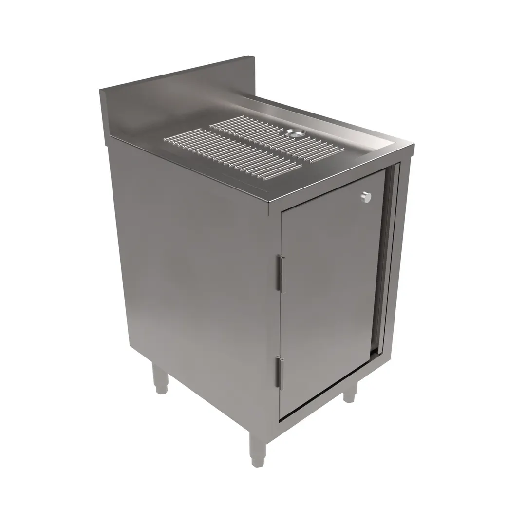 BK Resources UBC-1821HL Under Bar Cabinet with Hinged Door & Lock
