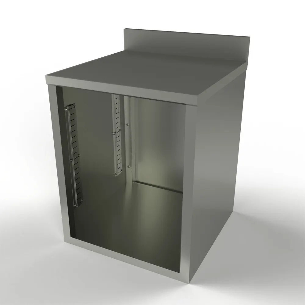 BK Resources UBC-2424 Under Bar Cabinet, 24"W X 24"D Base, 5" Riser