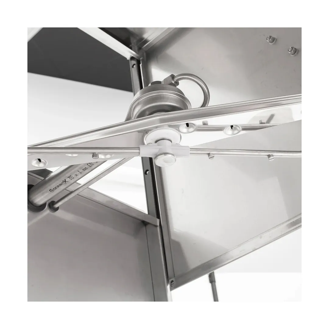 Blakeslee D-18-3 28" Hood Type Dishwasher, 30 Racks/Hr -24 Gal/Hr - High Temp with Booster