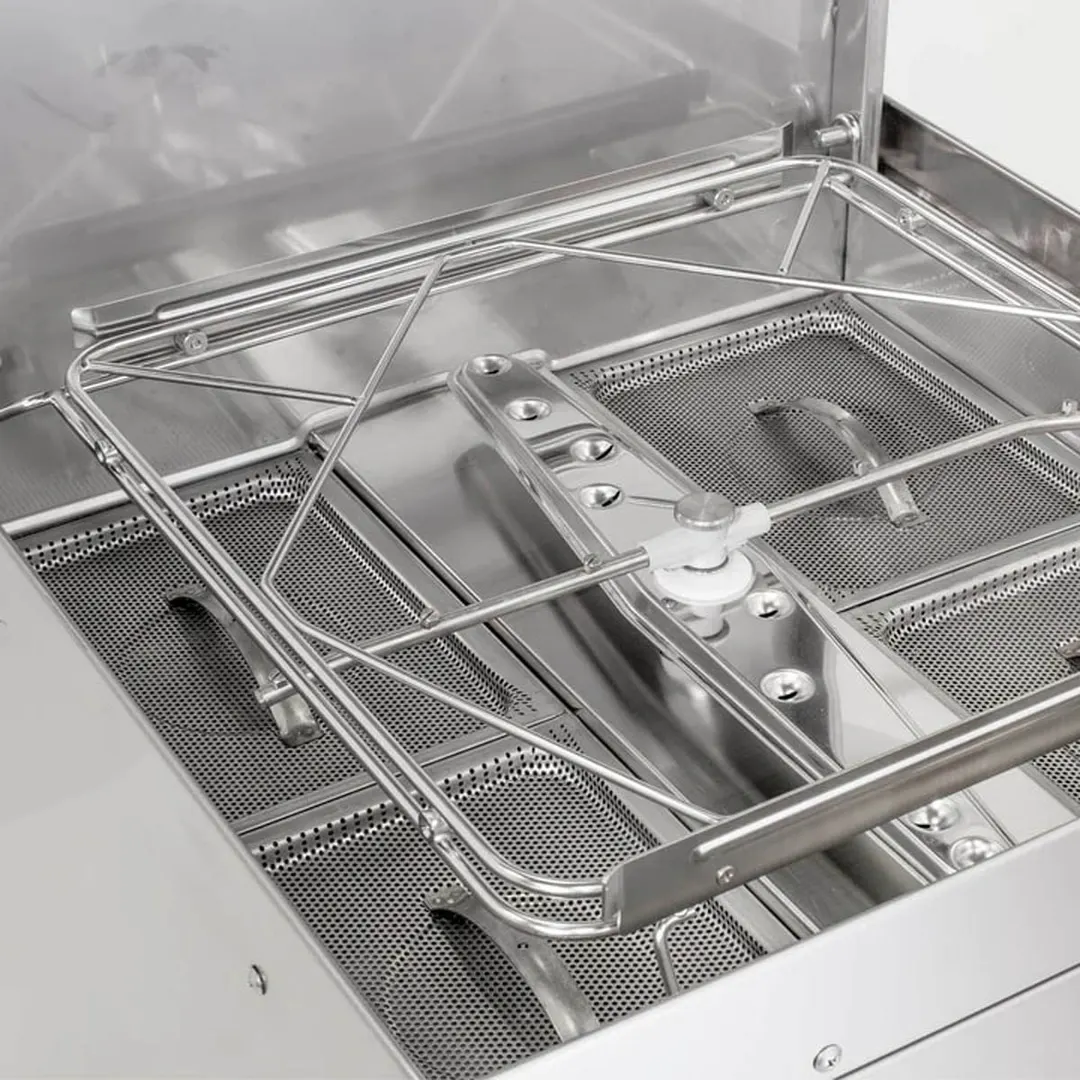 Blakeslee D-18-1 Hood Type Dishwasher, 30 Racks/Hr -24 Gal/Hr - High Temp with Booster