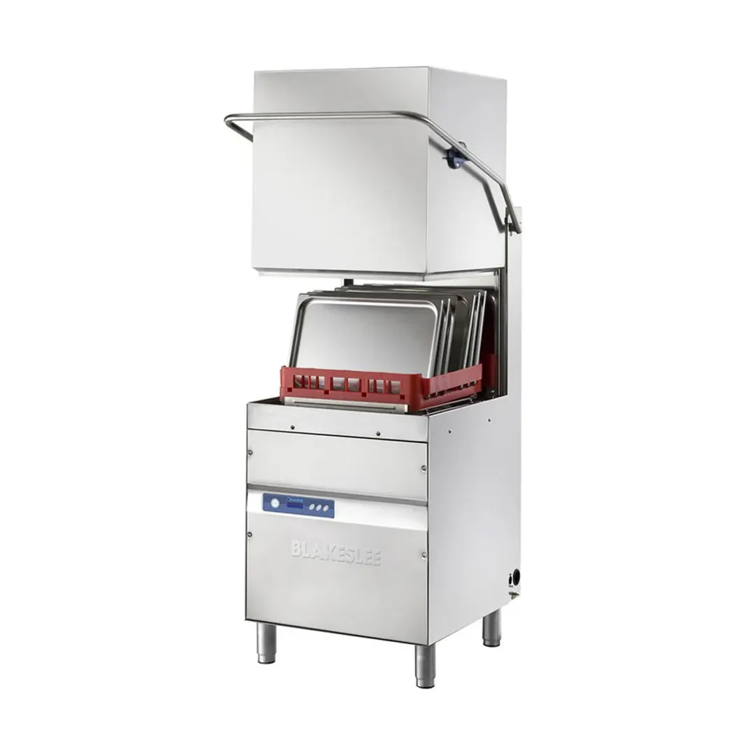 Blakeslee D-18D-3 28.5" Hood Type Dishwasher, 30 Racks/Hr - 21 Gal/Hr - High Temp with Booster