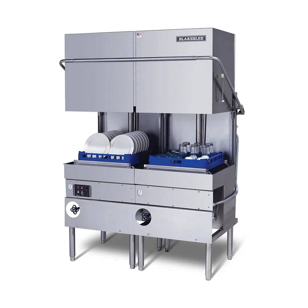 Blakeslee DD-8B Door Type Dishwasher - Double Rack, 110 Racks/Hr - 143 Gal/Hr - High/Low Temp
