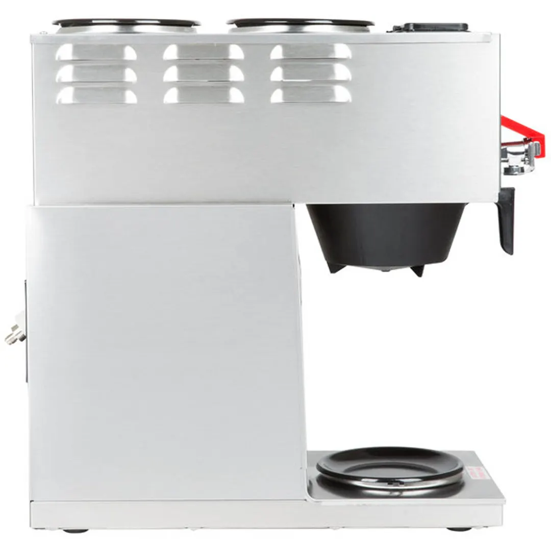 Bloomfield 1012D3F-120V Automatic Fill Coffee Brewer for Decanters With Hot Water Faucet, Single