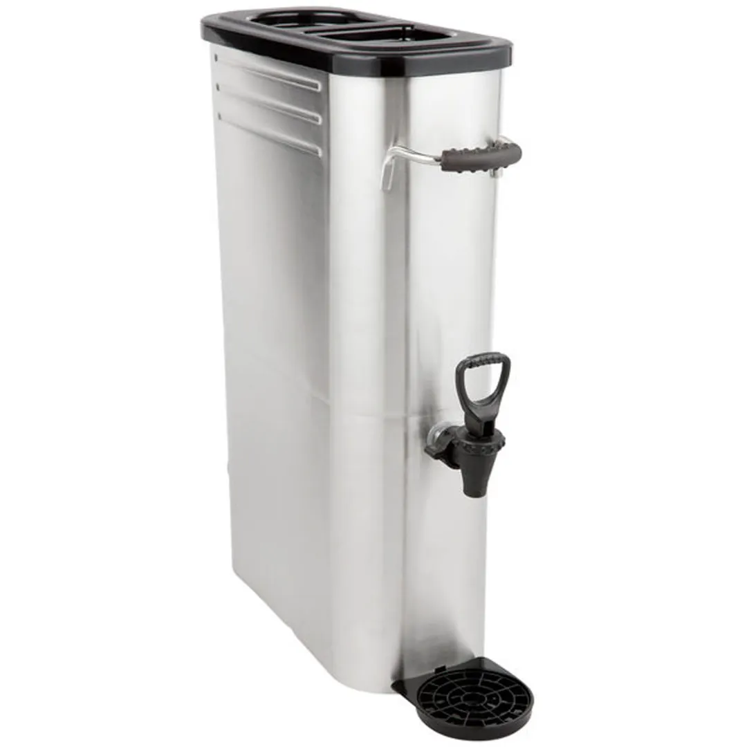Bloomfield 35NTD Narrow Stainless Steel Iced Tea Dispenser, Tower Type - 3.5 gal / Single Valve