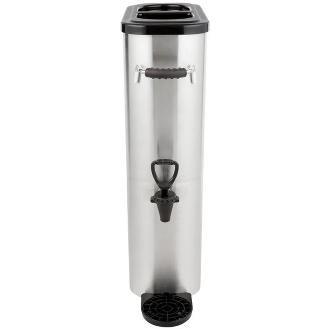 Bloomfield 35NTD Narrow Stainless Steel Iced Tea Dispenser, Tower Type - 3.5 gal / Single Valve
