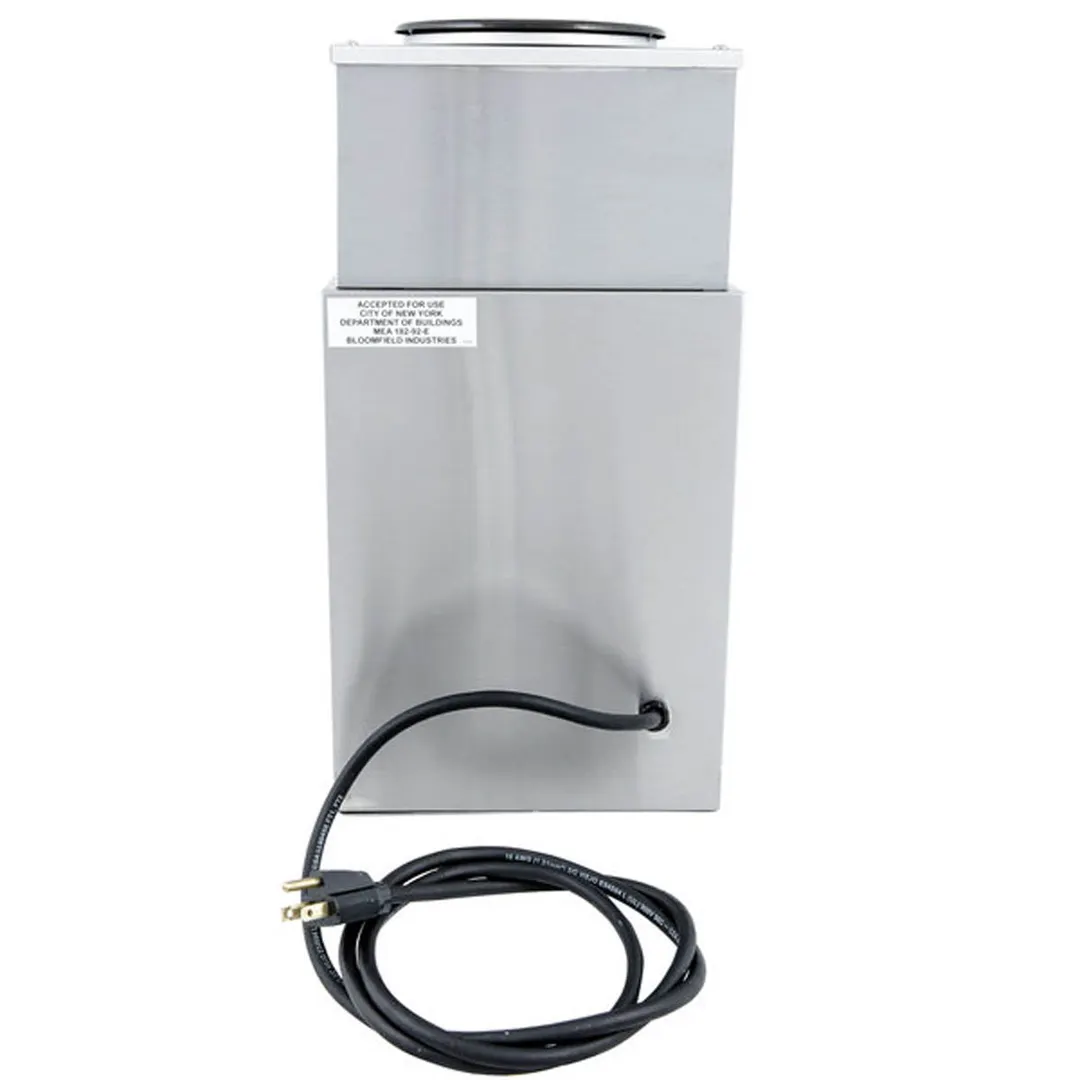 Bloomfield 8543-D2-120V Manual Water Fill Coffee Brewer for Decanters, No Hot Water Faucet / Single