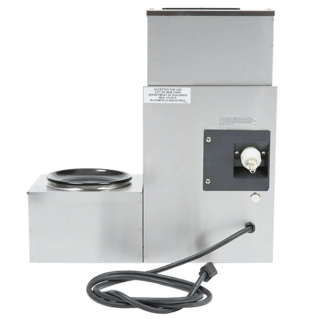 Bloomfield 8573D3-120V Automatic Fill Coffee Brewer for Decanters Without Hot Water Faucet, Single