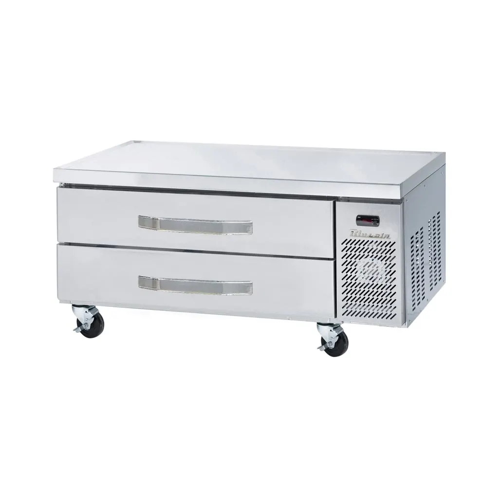 Blue Air BACB48-HC 48" 2 Drawers Refrigerated Chef Base w/ Stainless Steel Flat Top