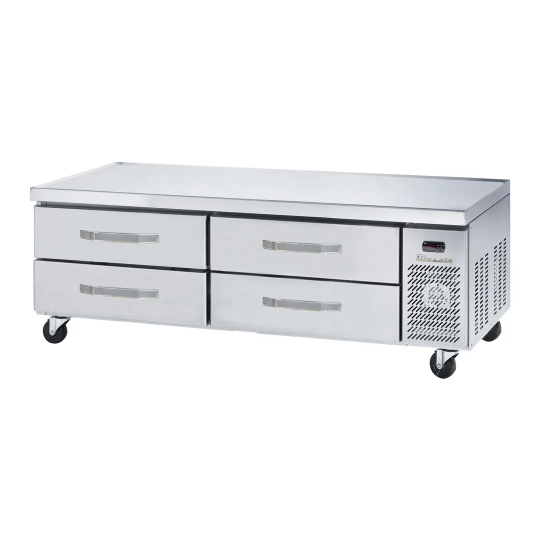 Blue Air BACB74M-HC 74" 4 Drawers Refrigerated Chef Base w/ Marine Edge, 14.3 cu. ft.