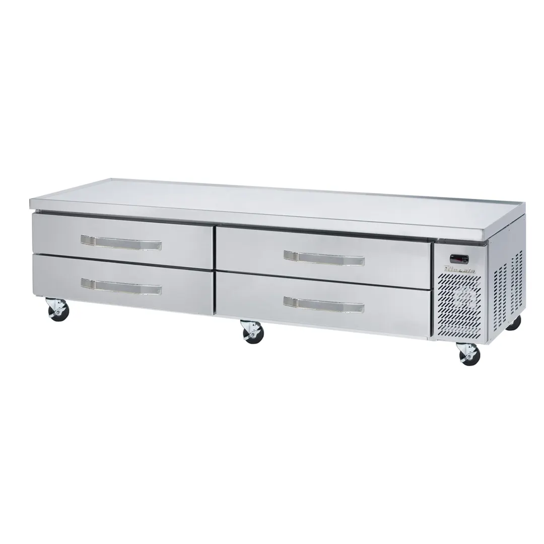 Blue Air BACB96M-HC 96" 4 Drawers Refrigerated Chef Base w/ Marine Edge, 21.4 cu. ft.