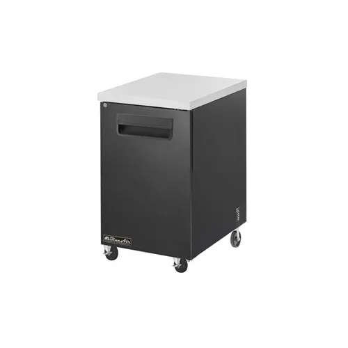 Blue Air BBB23-1S-HC 23" One Solid Door Back Bar Cooler, Stainless Steel