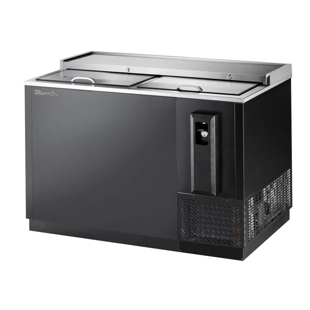 Blue Air BBC-50B-HC 50" Bottle Cooler 2 Slide Tops, 14.8 cu. ft.