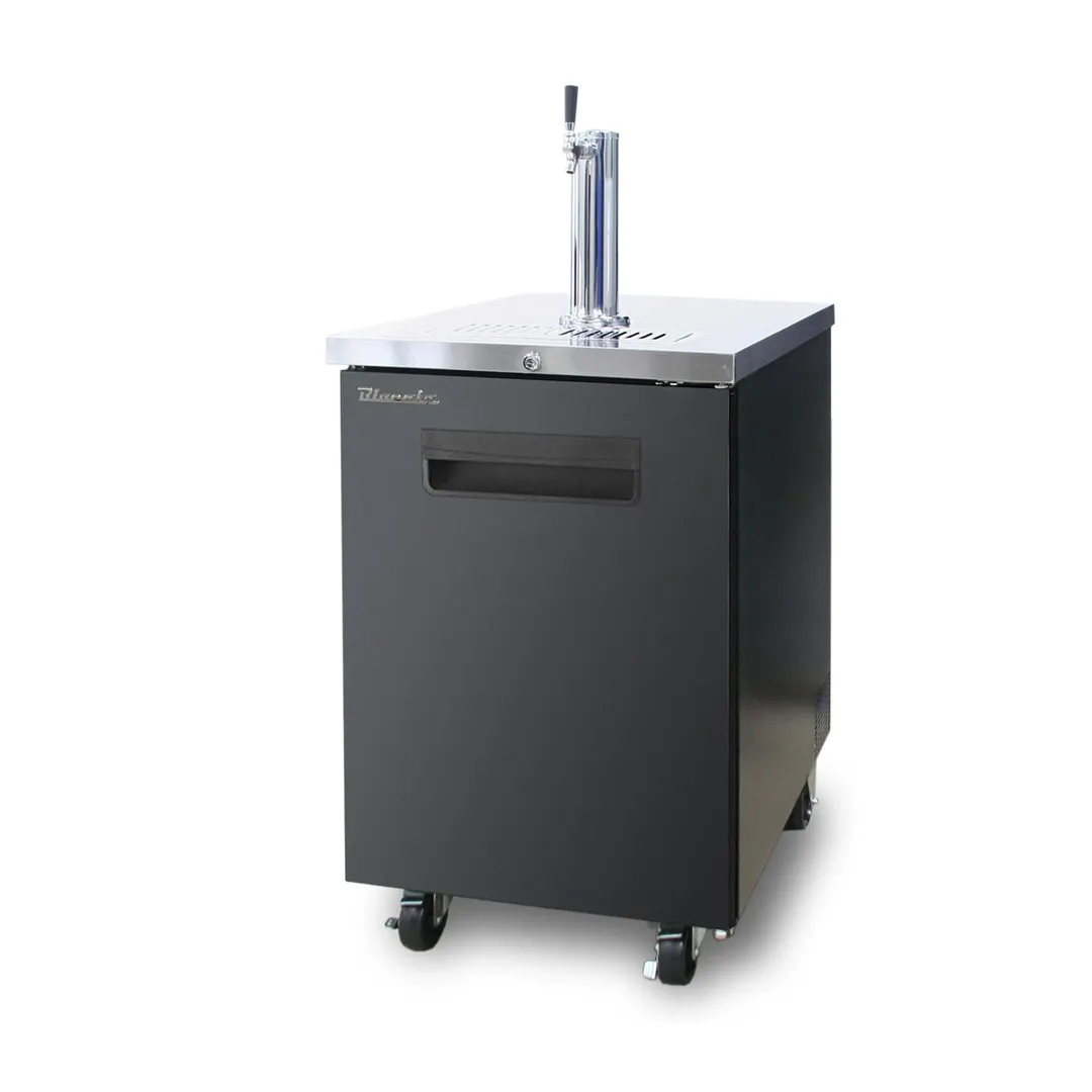 Blue Air BDD23-1S-HC 23" 1 Door 1 Tower Keg Cooler, (1) 1/2 Barrel, Stainless Steel