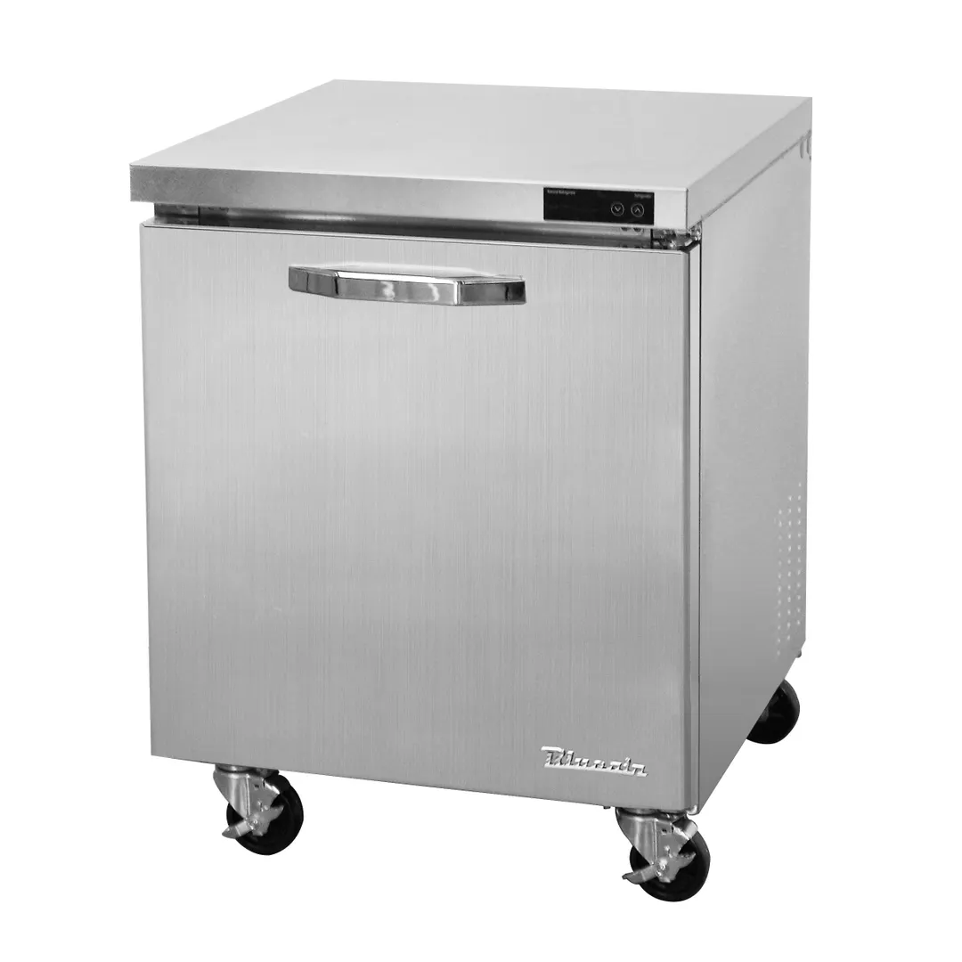 Blue Air BLUF28-HC 28" 1-Door Undercounter Freezer, Stainless Steel, 7 cu. ft., Digital Temp Control