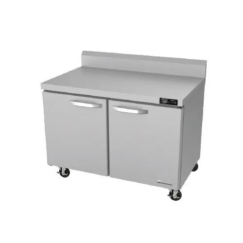 Blue Air BLUF60-WT-HC 60" 2-Section Worktop Freezer w/ 2 Doors, 16.7 cu. ft.