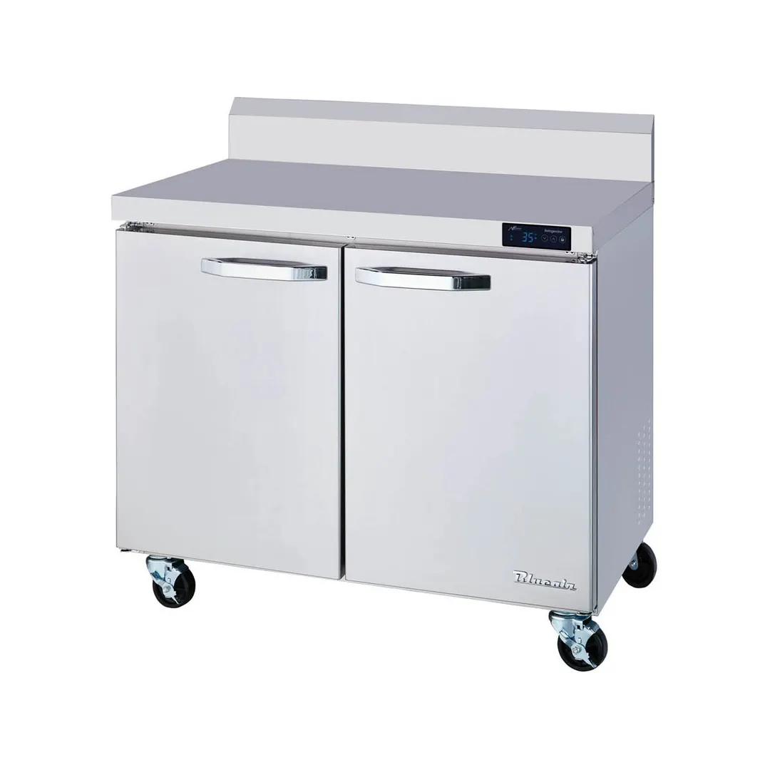 Blue Air BLUR36-WT-HC 36" 2-Section Worktop Refrigerator w/ 2 Doors, 9.5 cu. ft.