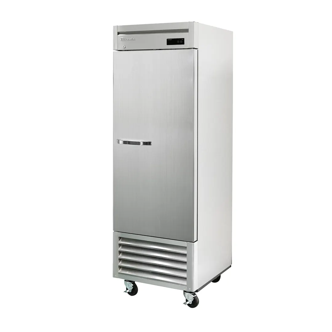 Blue Air BSF23-HC 26.75" 1-Solid Door Reach-In Freezer, Bottom Mount, 23 cu. ft., Stainless Steel