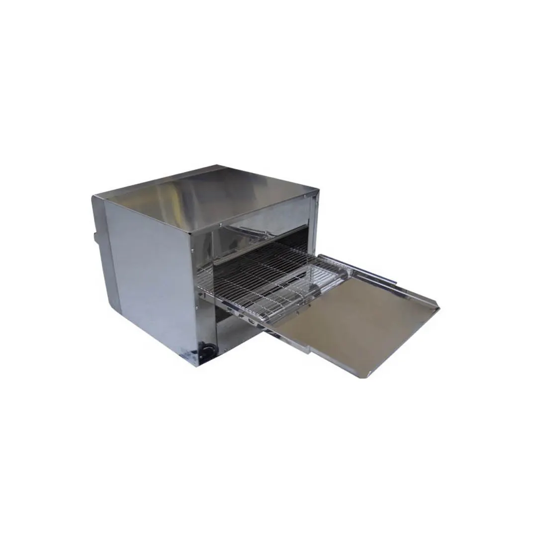 BakeMax BMCB001 18-1/2"W Countertop Electric Conveyor Oven, (12) 14" Pizzas Per Hour
